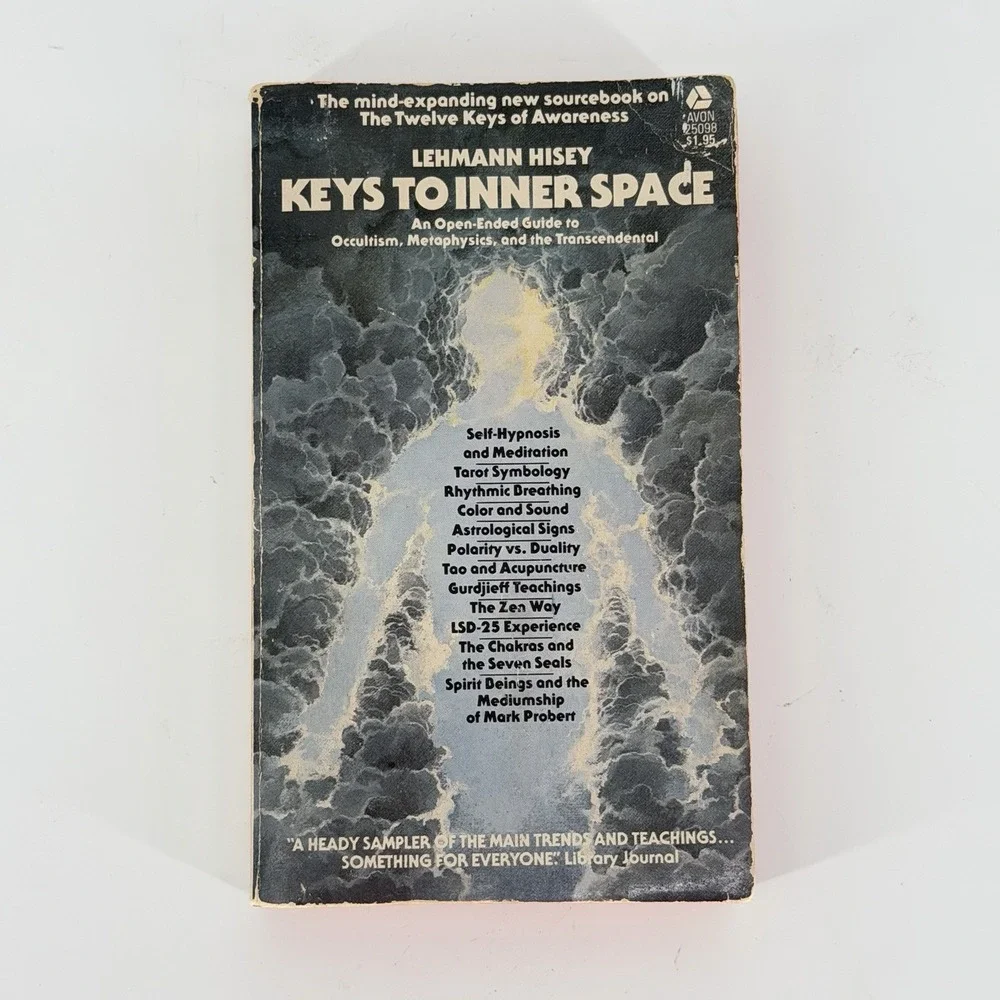 Keys‎ to Inner Space Lehmann Hisey 1975 Signed 1st Avon Occult Metaphysics PB